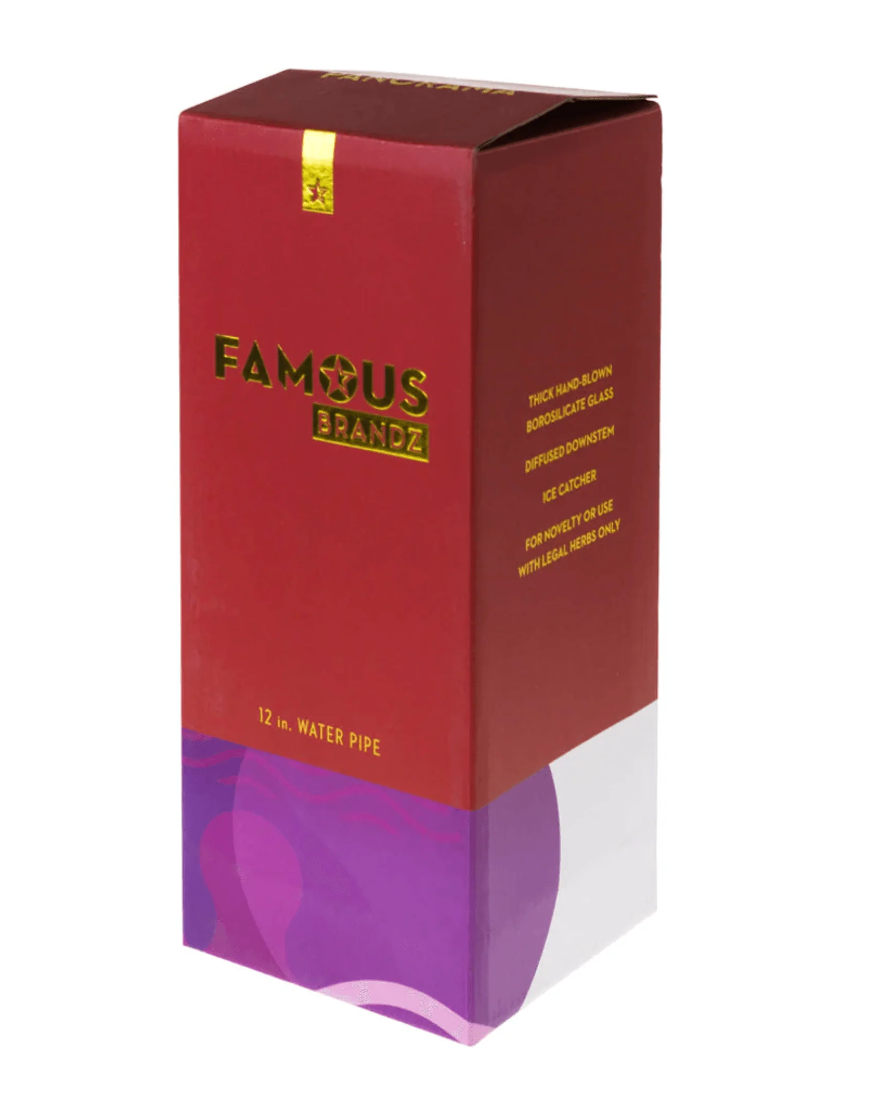 'Panorama' Glass Water Pipe - Image 4