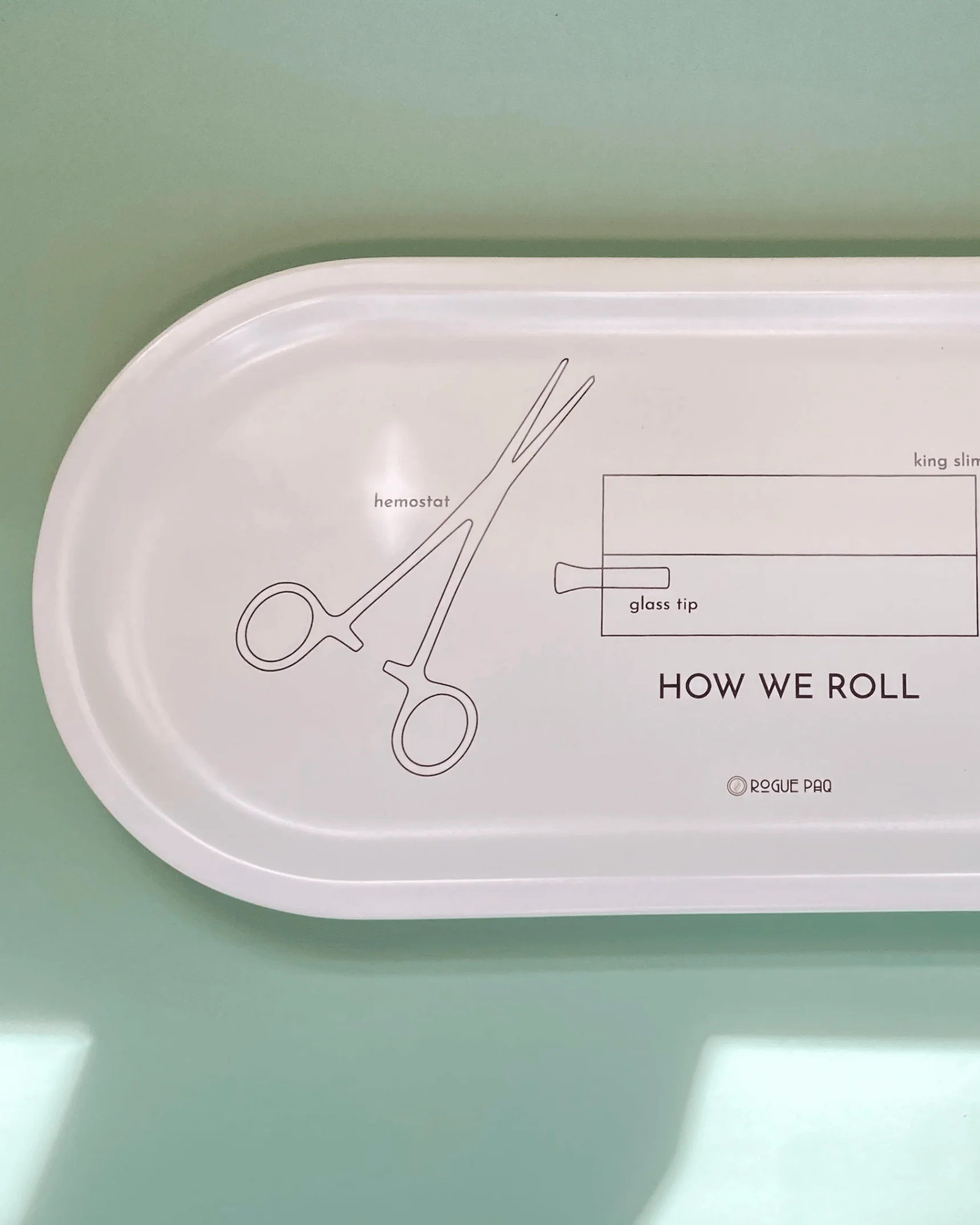 How We Roll Ceramic Tray - Image 4