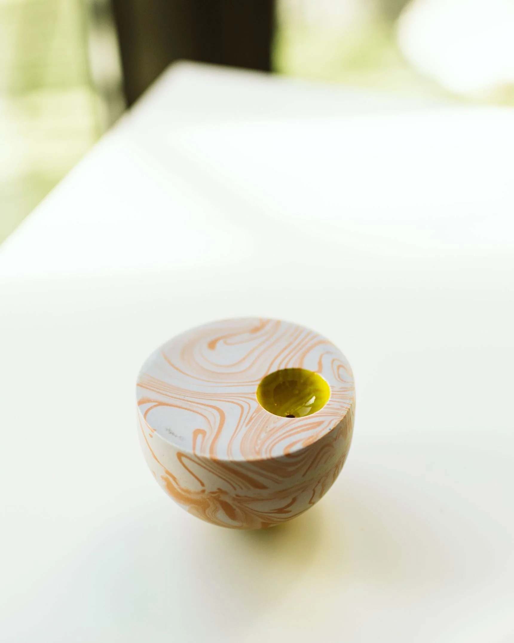 Demi Ceramic Pipe | Marble - Image 7