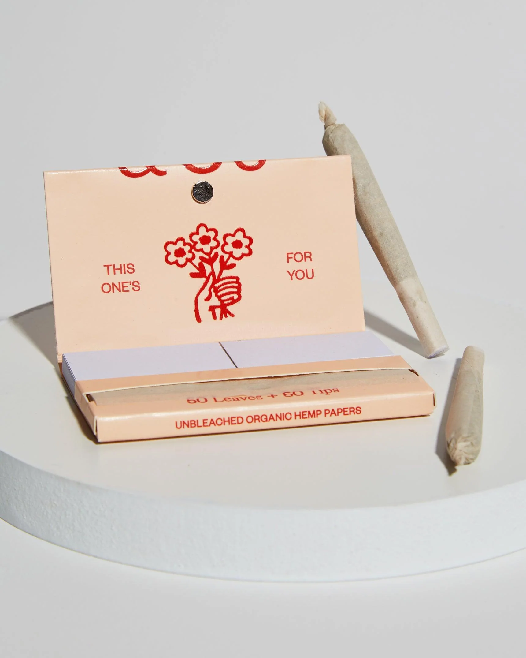 Organic Hemp Rolling Paper | Pink - Image 3
