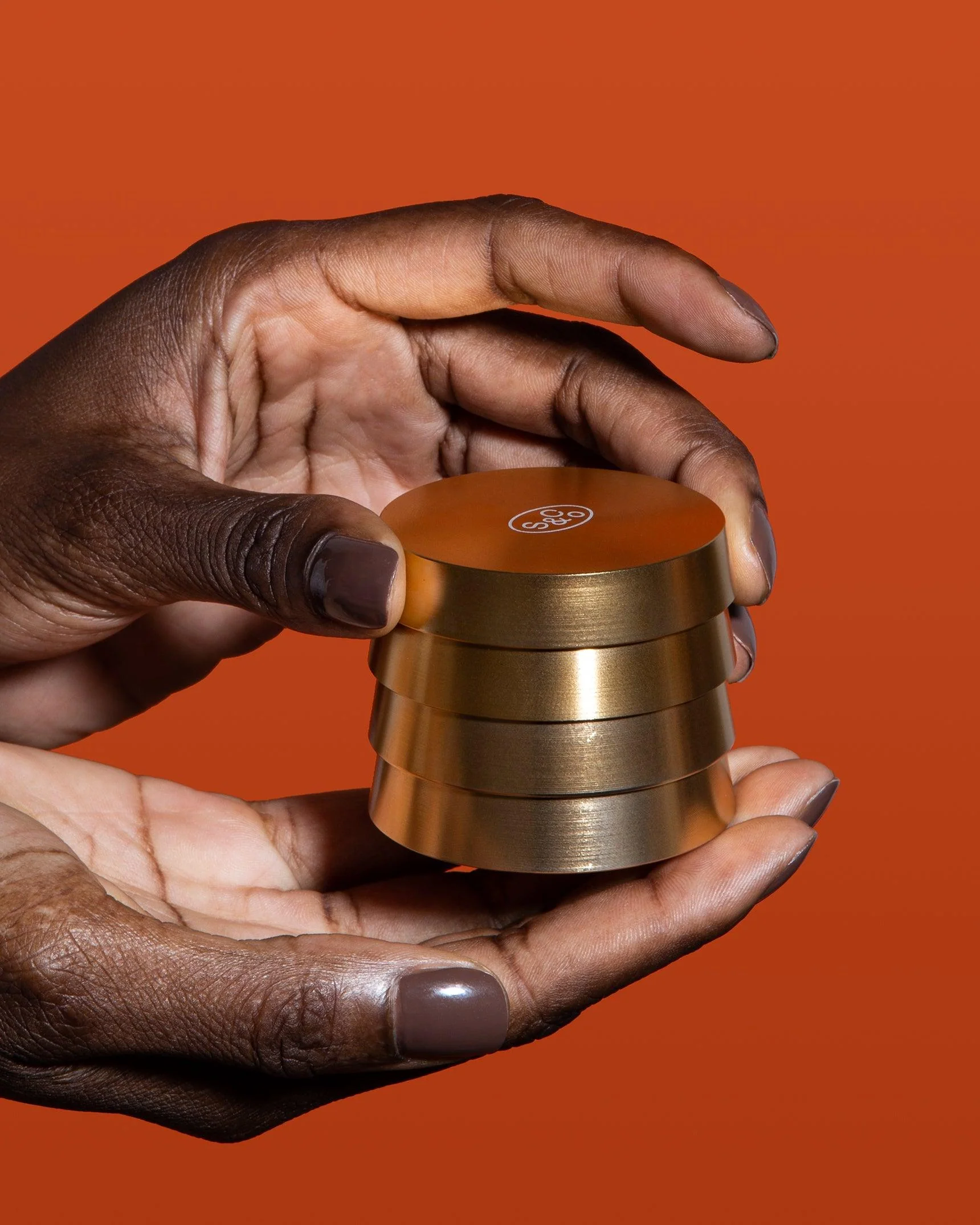 4 Piece Metal Grinder | Gold - Image 4