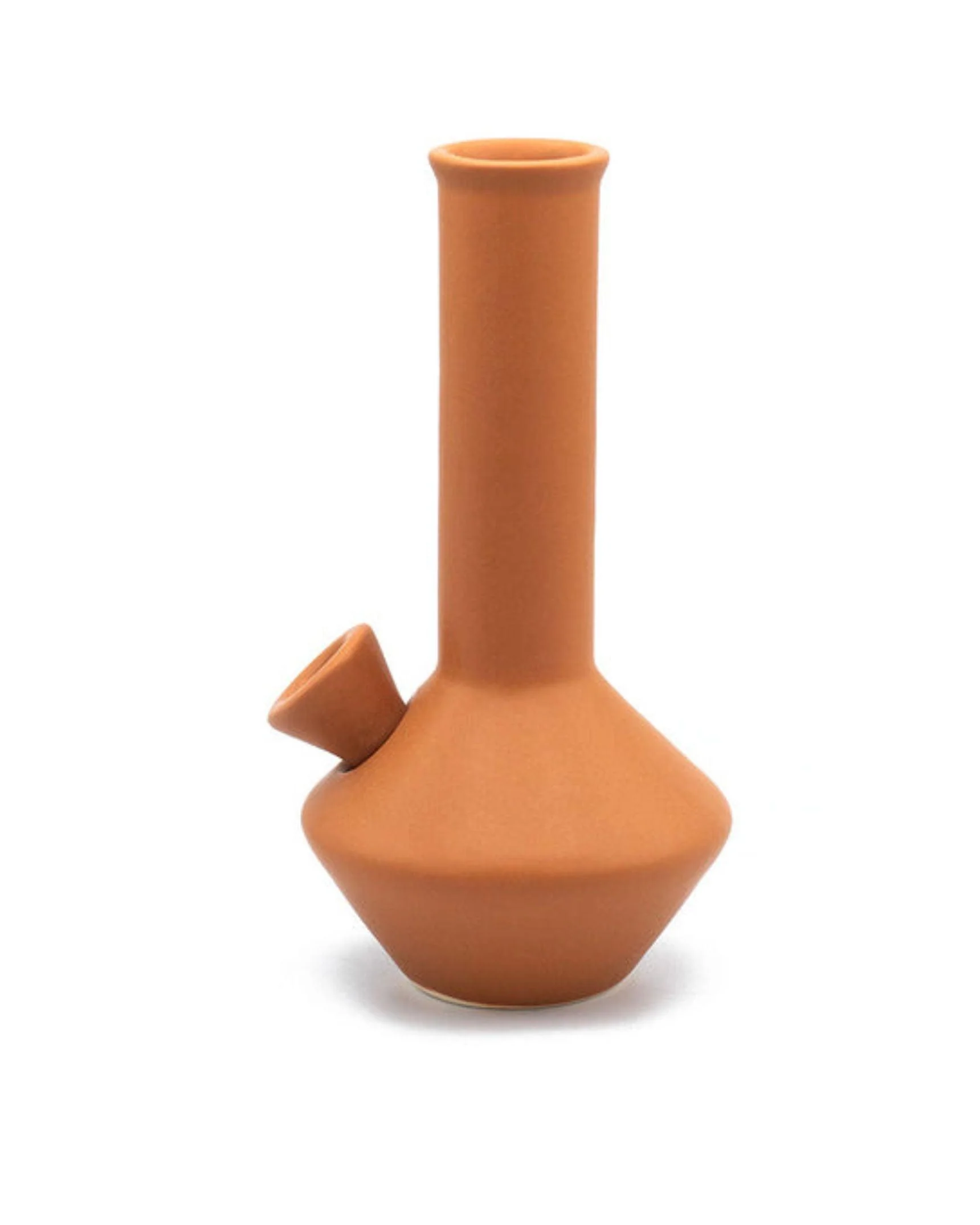 'Pleasure Point' Ceramic Bong | Terra Cotta - Image 3