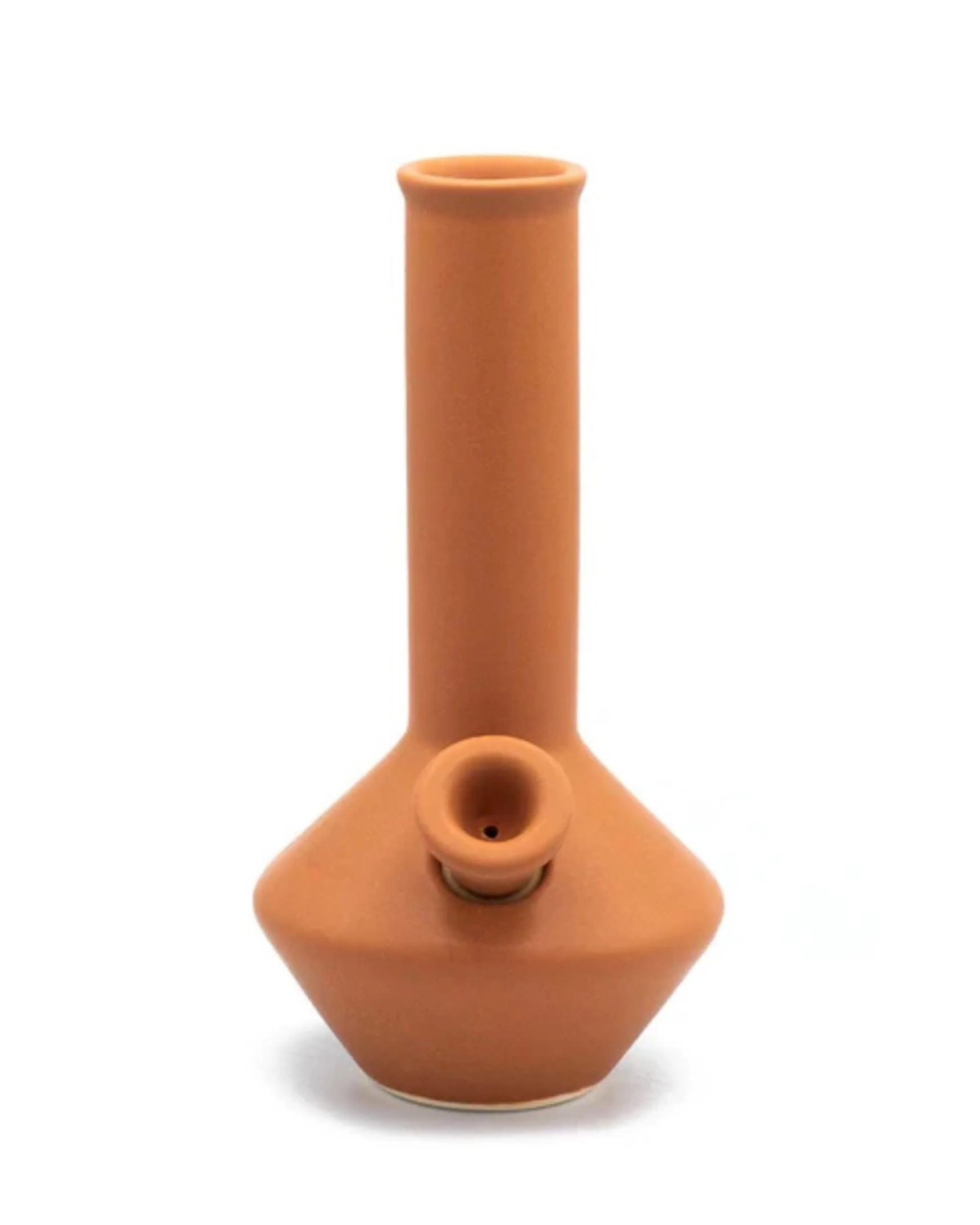 'Pleasure Point' Ceramic Bong | Terra Cotta - Image 4