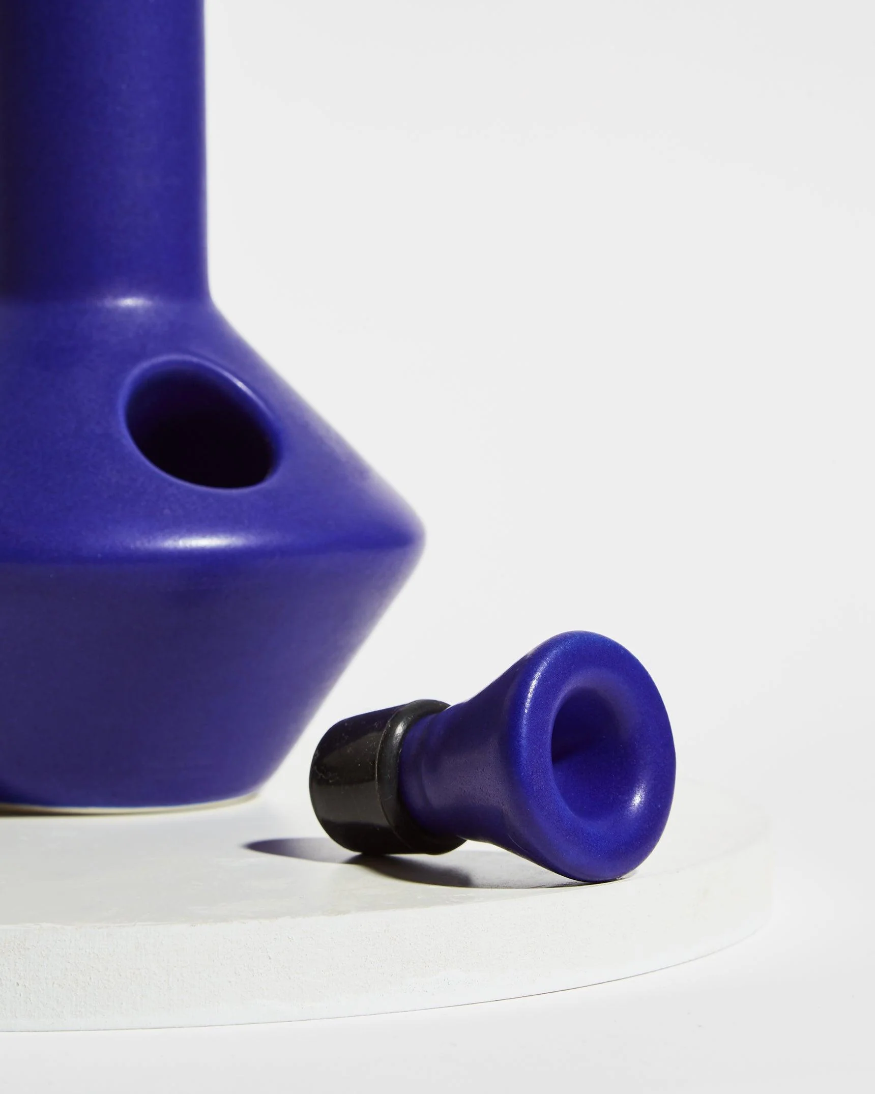 Pleasure Point Ceramic Bong | Lake Blue - Image 3