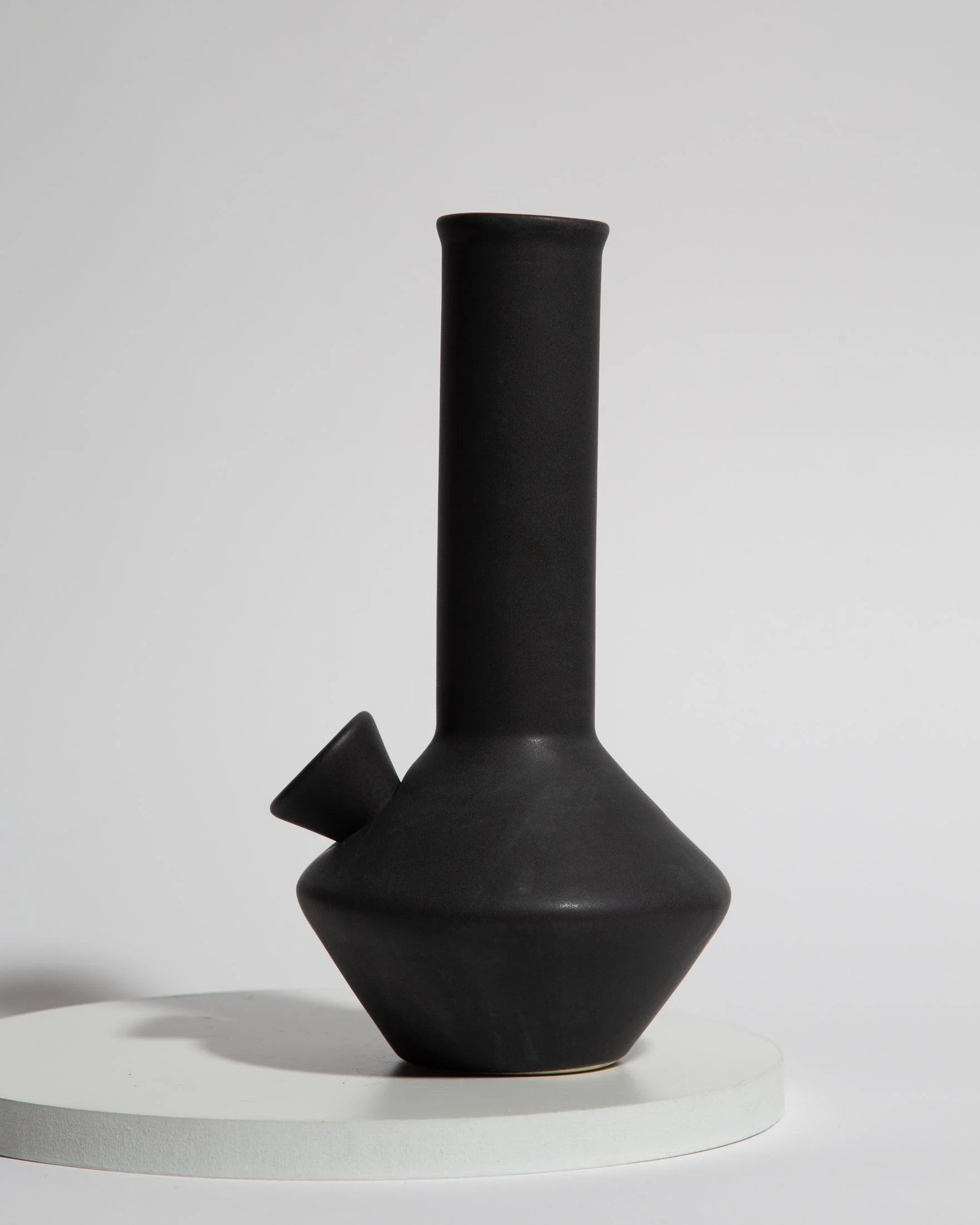 Pleasure Point Ceramic Bong | Charcoal - Image 3